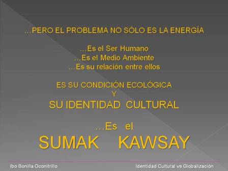 Conferencia Identidad Cultural y Globalización